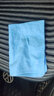 適用于毛巾洗車(chē)布麂皮巾用品好用抹布擦玻璃鹿茸皮擦車(chē)大號麂皮洗車(chē) 藍色【中號袋裝】43*32鹿皮巾 曬單實(shí)拍圖
