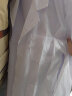 型彬白大褂实验服医生护士服长袖学生白色化学防尘男女美容医师工作服 薄款松紧袖口 175/XL 实拍图