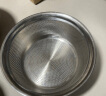 维艾（Newair）不锈钢盆筛五件套 调料盆洗菜盆和面盆沥水篮沙拉盆米筛味斗套装 实拍图