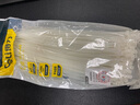 得力（deli）扎帶自鎖式尼龍扎帶 理線帶 線束膠帶 扎線帶 白色黑色扎帶 自鎖式尼龍扎帶白色(200支)DL9446 曬單實拍圖