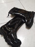 回力雨鞋男士高筒防水防雨靴男鞋耐磨釣魚(yú)鞋戶(hù)外加絨保暖膠鞋HXL838 中筒加絨可拆 41 曬單實(shí)拍圖