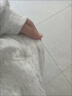魯雅爾小貓印花連帽衛(wèi)衣女裝秋冬季加絨加厚港風(fēng)上衣服重磅休閑寬松外套 白灰色常規(guī) L 【建議100斤到120斤】 曬單實拍圖