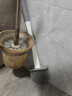 Sodolike 尚岛宜家 硅胶马桶刷 免打孔壁挂式厕所软毛刷家用卫生间清洁刷 实拍图