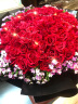 来一客情人节红玫瑰生日花束鲜花速递同城配送全国表白求婚礼物 99朵红玫瑰女神款 晒单实拍图
