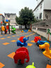歐百娜幼兒園地膠室內(nèi)早教中心兒童房地膠墊PVC塑膠地板防滑環(huán)保地板 XLD-升級清涼一夏3.5mm 曬單實拍圖