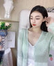 法蔻（farcoko）星星項(xiàng)鏈女高級感日韓風(fēng)設(shè)計(jì)氣質(zhì)鎖骨鏈生日七夕情人節(jié)禮物送女友 白金色 曬單實(shí)拍圖