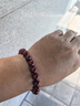 玉有情【七夕情人節(jié)禮物】朱砂手串男女款護(hù)身符紫金砂轉(zhuǎn)運(yùn)珠手鏈保平安 曬單實(shí)拍圖