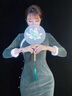 卡瑪倫品牌小葉紫檀桃花發(fā)簪女古風盤發(fā)漢服頭飾旗袍發(fā)釵百搭簡約現(xiàn)代木簪子發(fā)飾送女友老婆圣誕節(jié)禮物可刻字 三生三世十里桃花（小葉紫檀）+可刻字 曬單實拍圖
