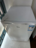 惠康（HICON）储奶小冰箱  急冻小冰柜迷你家用 单门小型冷冻单温柜 全冷冻母乳冰柜 普通款-冰柜-经典白 60L 实拍图