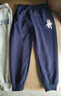 真維斯男童褲子秋冬款2025新款兒童加絨保暖長(cháng)褲運動(dòng)褲男大童冬裝休閑褲 【兩條春秋款】淺灰藏藍/太空人K 130 曬單實(shí)拍圖