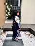 G.DUCKKIDS小黃鴨聯(lián)名奧特曼衣服男童套裝春秋季2024新款兒童運動兩件套寶寶 藏青色套裝 120 建議5~6歲【110-120cm】 曬單實拍圖