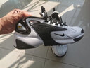 耐克（NIKE）官方 艦店男鞋 25秋新款緩震運動(dòng)鞋厚底增高休閑鞋透氣跑步老爹鞋 純白黑勾-可視氣墊/時(shí)尚百搭 43 碼（內長(cháng)275mm） 曬單實(shí)拍圖