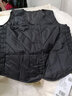 雅鹿輕薄羽絨馬甲女短款背心內穿內搭坎肩內膽修身秋冬季保暖馬夾 黑色 S 推薦80-95斤 曬單實(shí)拍圖