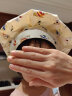 沃巴伦厨师帽家用做饭护士卫生防尘帽防油烟烘焙工作帽工装烘焙餐饮食品 米色bear熊 实拍图