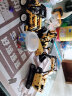 ONEBOT国潮积木工程车8岁+儿童玩具礼物超能挖掘队小挖机+小铲车+小推车 实拍图
