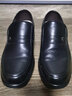 奧康男鞋商務(wù)正裝內增高皮鞋男真皮套腳隱形增高6cm男士皮鞋子 增高款黑色 39 245mm 曬單實(shí)拍圖