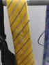 獵尚 男士黃色條紋8厘米領(lǐng)帶商務(wù)正裝 結婚領(lǐng)帶結婚領(lǐng)帶新品 銀灰色暗紋領(lǐng)帶 曬單實(shí)拍圖