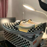 VANS范斯官方 Slip-On黑白棋盤格一腳蹬職業(yè)滑板鞋滑板初學(xué)者低幫 黑白棋盤格 43 曬單實(shí)拍圖