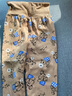 婧麒（JOYNCLEON）嬰兒秋衣套裝高腰護(hù)肚寶寶棉保暖內(nèi)衣褲兒童睡衣秋褲秋冬季衣服 可愛(ài)熊 100cm 曬單實(shí)拍圖
