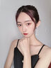 Martine Wester英國珠寶耳環(huán)女長流蘇高貴輕奢水晶珍珠耳飾時尚飾品生日禮物 白色珍珠水晶款 曬單實拍圖