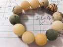 靈月閣白玉菩提子男女手串手鏈原籽打磨菩提根佛珠文玩十八籽女神節禮物 原籽去皮雜色手串 13mm 曬單實(shí)拍圖
