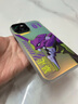 美十美分（MSMF）明日香eva小米鐳射手機殼卡通動(dòng)漫新款新世紀福音戰士綾波麗適用男女款大孔亞克力硅膠軟邊保護套 炫彩膚感磨砂【IMD鐳射漸變】初號機-552431 蘋(píng)果/華為/榮耀/紅米/OPPO/ 曬單實(shí)拍圖
