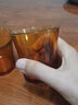 DURALEX多萊斯法國進口鋼化玻璃水杯果汁杯啤酒杯辦公便攜茶杯家用咖啡杯 琥珀色*1只【210ml】 簡約水杯 曬單實拍圖