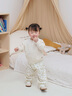 幼歌（YOUGE）嬰幼兒2024新款親膚透氣圓領(lǐng)T恤甜美碎花燈籠褲套裝潮 連翹黃褲子（66-90兩用襠） 90 cm 曬單實(shí)拍圖