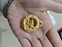 漢秀黃金吊墜足金逍遙錦鯉平安扣相見(jiàn)歡項鏈男掛墜生日禮物送老婆女友 逍遙錦鯉平安扣大(金:5.64克)預售 曬單實(shí)拍圖