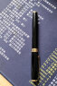 梦特娇（MONTAGUT）签字笔商务宝珠笔礼盒装黑色替换笔芯1笔2芯礼遇系列黑丽雅0.5mm 实拍图