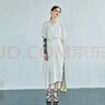 日著原創(chuàng)設(shè)計(jì)女鞋夏季新款 真皮牛皮高級(jí)感粗跟時(shí)裝涼鞋女 瓷黑 39 曬單實(shí)拍圖