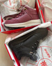足力健中老年冬季戶(hù)外散步加絨加厚石墨烯保暖鞋2493205J 酒紅 40  曬單實(shí)拍圖