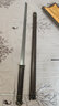 古羽環(huán)首刀花紋鋼高硬度龍泉市長(cháng)短刀唐橫刀大漢寶刀擺件套刀劍未開(kāi)刃 切刃長(cháng)款 曬單實(shí)拍圖