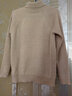 帕什【 清cang】羊絨衫女高領(lǐng)秋冬插肩長(cháng)袖百搭毛衣女PS-05 無(wú)染色高雅駝 XL （125-140斤） 曬單實(shí)拍圖