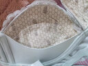 依曼麗小胸聚攏內衣女收副乳防外擴性感中厚模杯無(wú)鋼圈調整型蕾絲文胸 淺藍 90B 曬單實(shí)拍圖