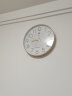 北极星（POLARIS）挂钟客厅钟表挂墙家用时钟现代简约大气挂表时尚14英寸石英钟金色 实拍图