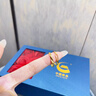 中國(guó)黃金（CHINA GOLD）黃金戒指情侶對(duì)戒一對(duì)魯伯特之淚素老婆生日禮物中秋節(jié)禮物送女友 魯伯特戒指【情侶一對(duì) 約3.9g】免費(fèi)刻字 曬單實(shí)拍圖