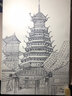 A3加厚素描本速寫本子美術(shù)生用繪畫本畫畫空白涂鴉本A4彩鉛畫冊素描紙學(xué)生用圖畫本手繪美術(shù)油畫封面 【1本裝A3】靜謐星空 曬單實拍圖