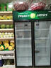 喜萊盛（XLS）展示柜冷藏柜保鮮柜飲料柜士多店立式商用冰柜超市冰箱單啤酒冷飲柜便利店水果店 雙門(mén)檸檬綠-升級款800L 風(fēng)直冷 曬單實(shí)拍圖