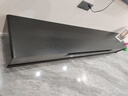 蓄品電視柜茶幾組合套裝免安裝電視機柜客廳小戶型北歐輕奢極簡落地柜 黑色+灰【E1級密度板】 2.2米電視柜 曬單實拍圖