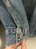 Levi's【商場同款】李維斯男士潮流牛仔外套 淺藍(lán)色 0015E-0006 L 曬單實拍圖