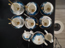 友来福 咖啡杯套装 欧式轻奢下午茶茶具陶瓷简约杯具套装礼盒母亲节礼物 实拍图