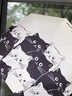 尚野優(yōu)品雨傘全自動(dòng)防曬遮陽(yáng)傘男女學(xué)生便攜晴雨兩用折疊太陽(yáng)傘大號(hào)三折傘 黑白貓咪 自動(dòng)款 曬單實(shí)拍圖