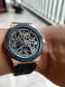 愛(ài)勒  AGELOCER原創(chuàng  )黑森林男士運動(dòng)機械手表潮流腕表送男友生日禮物定制禮盒 6001H1-黑金-陶瓷款-皮帶 曬單實(shí)拍圖