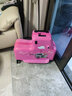汪汪隊立大功（PAW PATROL）兒童行李箱女孩拉桿箱可坐可騎粉色旅游箱寶寶出行懶人箱子20英寸 天天騎行款粉色 20英寸 曬單實(shí)拍圖
