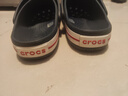 crocs卡駱馳洞洞鞋拖鞋男女同款卡駱班學(xué)生鞋輕便耐磨休閑鞋|11016 深藍(lán)-410 41 /42(260mm) 曬單實(shí)拍圖