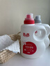 保寧B&B幼兒洗衣液去污成分溫和兒童香草洗衣液1800ml 曬單實(shí)拍圖