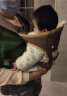 爱源美（aiyuanmei）多功能新生婴儿背带前抱横抱式四季透气初生外出后背简易老式传统 紫褐色网款 四合一 实拍图