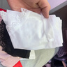 貓人（MiiOW）女士冰絲內(nèi)褲女低腰無痕純棉2025新款夏季速干裸感透氣蕾絲三角褲 黑色+白色+粉色 3條 M 75-105斤 曬單實(shí)拍圖