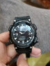 卡西歐（CASIO）手表男 G-SHOCK黑金黑武士多功能雙顯運動(dòng)防水防震男表情人節禮物 GA-110GB-1A 曬單實(shí)拍圖